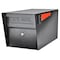 Mail Boss Mail Boss Mail Manager Modern Galvanized Steel Post Mount Black Locking Mailbox 7506 - alternate 5